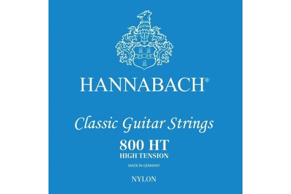 Corzi chitara clasica Serie 800 High tension Argintat Set de 3 bass