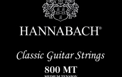 Corzi chitară acustică Hannabach Serie 800 MT Argintat Set 3 corzi