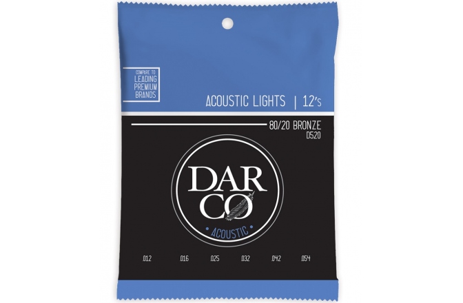 Corzi chitară acustică Martin Guitars Darco D520 Acoustic Light