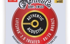 Strune za akustično kitaro Martin Guitars MA-140T Authentic Acoustic Light