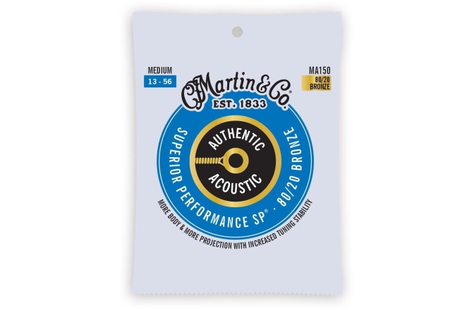 Strings acoustic guitar Martin Guitars MA-150 Authentic Acoustic Medium