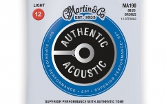 Corzi chitară acustică Martin Guitars MA-190 Authentic Acoustic 12s Light