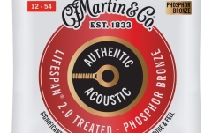 Strune za akustično kitaro Martin Guitars MA-540T Authentic Treated Light