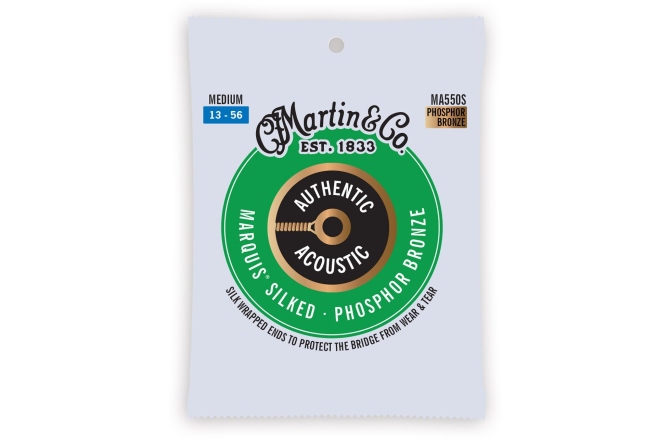 Saiten für Akustikgitarre Martin Guitars MA-550S Authentic Acoustic Medium