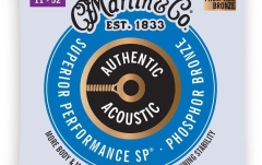 Corzi chitară acustică Martin Guitars MA535 Custom Light (11-52) AA Phosphor Bronze 92/8 Acoustic