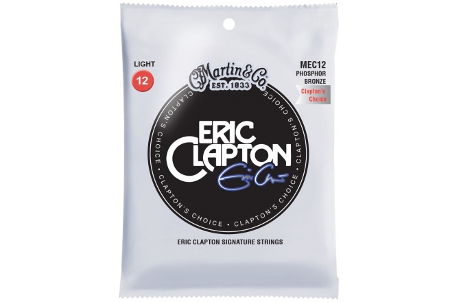 Corzi chitară acustică Martin Guitars MEC-12 Eric Clapton Signature Light