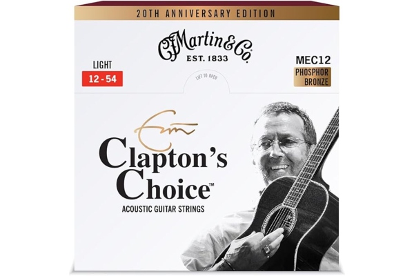 MEC12LTD20 Eric Clapton 20th Light 12-54 MEC12LTD20 Eric Clapton 20th Light 12-54