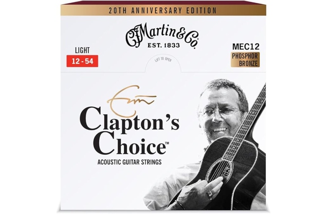 Corzi chitară acustică Martin Guitars MEC12LTD20 Eric Clapton 20th Light 12-54