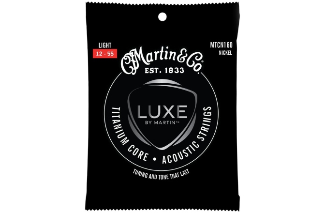 Struny akustickej gitary Martin Guitars MTCN160 Titanium Strings