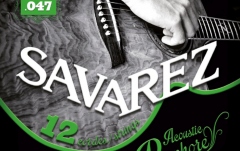 Corzi chitară acustică Savarez A240XL Acoustic 12 Strings Extra Light 010 - 047
