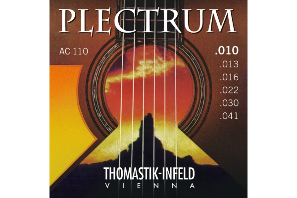 Corzi chitara acustica Plectrum Acoustic Series 0.010