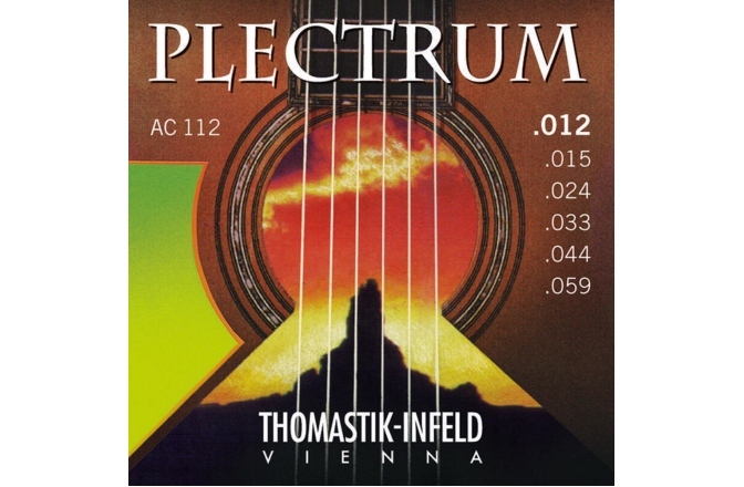 Corzi chitară acustică Thomastik Plectrum 012-059 AC112