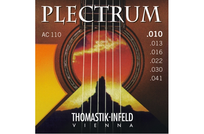 Corzi chitară acustică Thomastik Plectrum Acoustic Set AC110