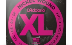 Corzi chitară bas Daddario ESXL170-5 Light 45-130 Double Ball End Long Scale