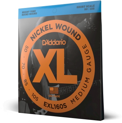 Daddario EXL160S Medium 50-105 Short Scale