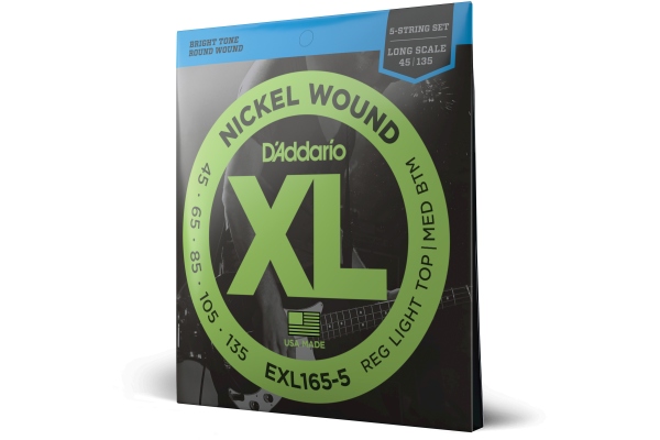 EXL165 5-String Custom Light 45-135 Long Scale EXL165 5-String Custom Light 45-135 Long Scale