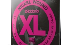 Corzi chitară bas Daddario EXL170BT Balanced Tension Regular Light 45-107 Long Scale