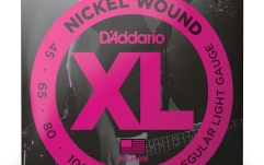 Corzi chitară bas Daddario EXL170M Light 45-100 Medium Scale