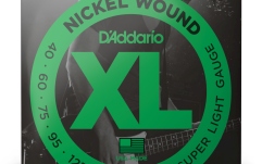 Corzi chitară bas Daddario EXL220-5 5-String Super Light 40-125 Long Scale
