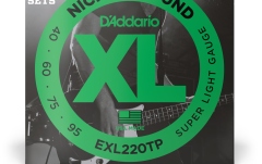 Corzi chitară bas Daddario EXL220TP Super Light 40-95 2 Sets Long Scale