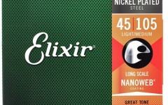 Corzi chitară bas Elixir Nanoweb Bass 4 Long Scale NPS Light/Medium 14077