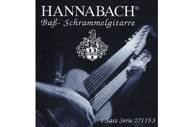Corzi chitară bas Hannabach  A5 silver-coated wound
