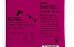Corzi chitară bas Martin Guitars Darco D9700 4 Strings Light 45-100