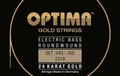 Corzi chitară bas Optima Corzi chitara bas Gold strings round wound Set