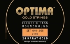 Corzi chitară bas Optima Corzi chitara bas Gold strings round wound Set