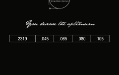 Corzi chitară bas Optima Corzi chitara bas Gold strings round wound Set