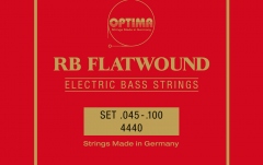 Corzi chitară bas Optima RB FlatWound 4440L - Long Scale
