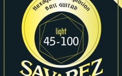 Corzi chitară bas Savarez B70L4 Hexagonal Explosion 4-str. Medium