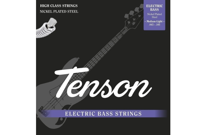 Corzi chitara bas  Tenson  Tenson Nickel .045-.105 Medium/Light