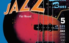 Corzi chitară bas Thomastik Corzi chitara bas Jazz Bass series nickel flat wound round core 0.136