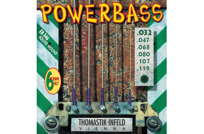 Corzi chitară bas Thomastik Corzi chitara bas Power Bass Magnecore 0.032