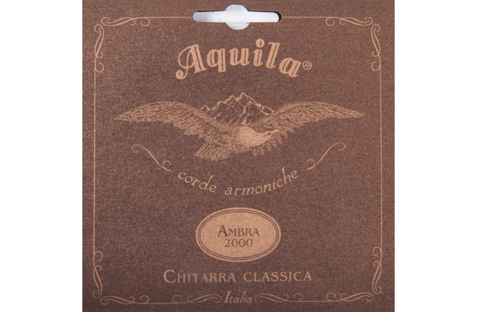 Corzi chitară clasică/acustică Aquila 144C - Ambra 2000 Series, Classical Guitar String Set - Light Tension