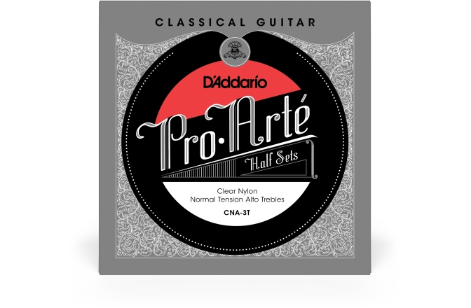 Corzi chitară clasică Daddario CNA-3T Pro-Arte Clear Half Set Alto Tension
