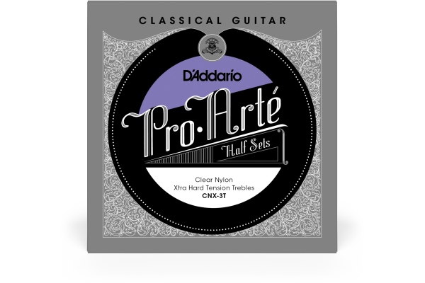 CNX-3T Pro-Arte Clear Half Set Extra Hard Tension