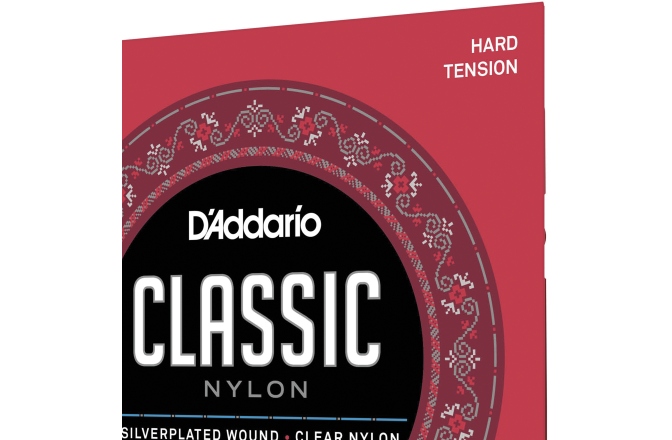 Corzi chitară clasică Daddario EJ27H Student Hard Tension