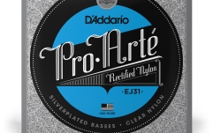 Corzi chitară clasică Daddario EJ31 Classics Rectified Hard Tension