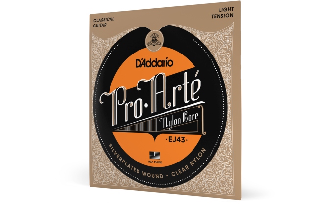 Corzi chitară clasică Daddario EJ43 Pro-Arte Light Tension