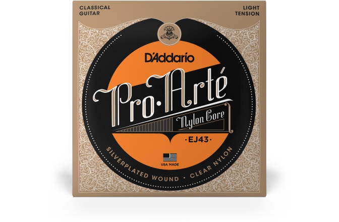 Corzi chitară clasică Daddario EJ43 Pro-Arte Light Tension