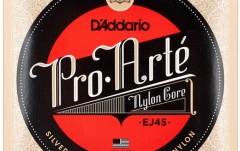 Corzi chitară clasică Daddario EJ45 Pro-Arte Normal Tension