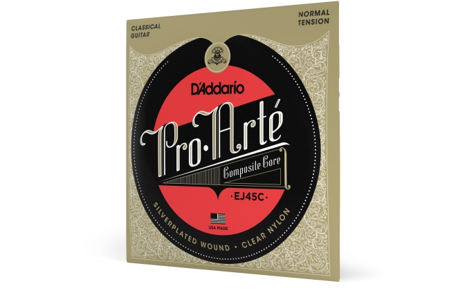 Corzi chitară clasică Daddario EJ45C Pro-Arte Composite Normal Tension
