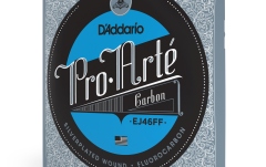 Corzi chitară clasică Daddario EJ46FF Pro-Arté Carbon Dynacore Basses Hard Tension