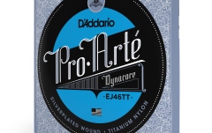 Corzi chitară clasică Daddario EJ46TT ProArte Dynacore Titanium Trebles Hard Tension