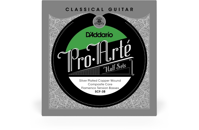 Corzi chitară clasică Daddario SCF-3B Pro-Arte SPC Composite Corer Half Set Flamenco Tension