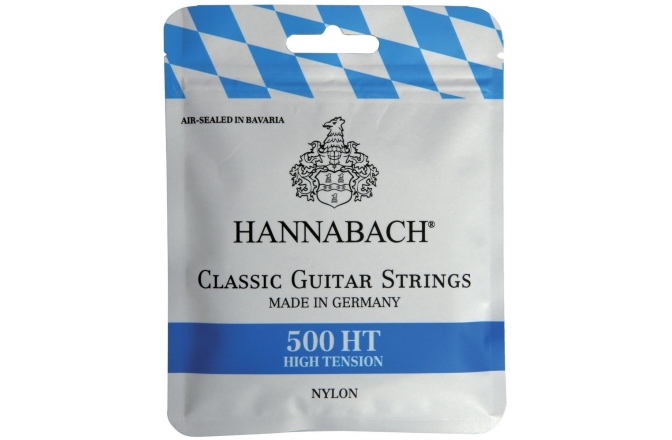 Corzi chitară clasică Hannabach Corzi chitara clasica Serie 500 High Tension Set high