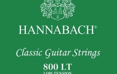 Corzi chitară clasică Hannabach Corzi chitara clasica Serie 800 Low tension Argintat D4w