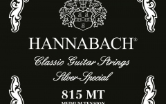 Corzi chitară clasică Hannabach Corzi chitara clasica Serie 815 Medium tension Silver special A5w